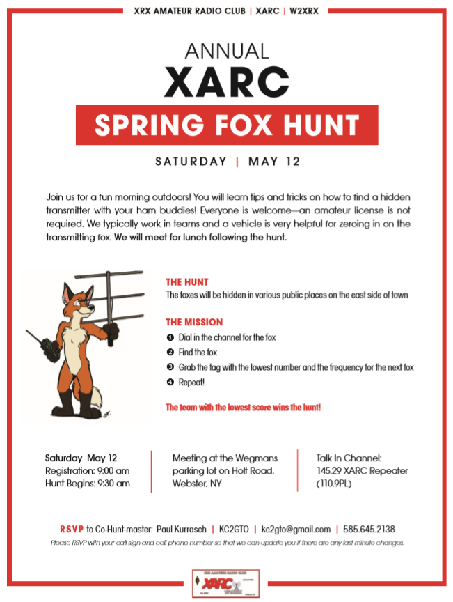 Fox Hunt Flyer