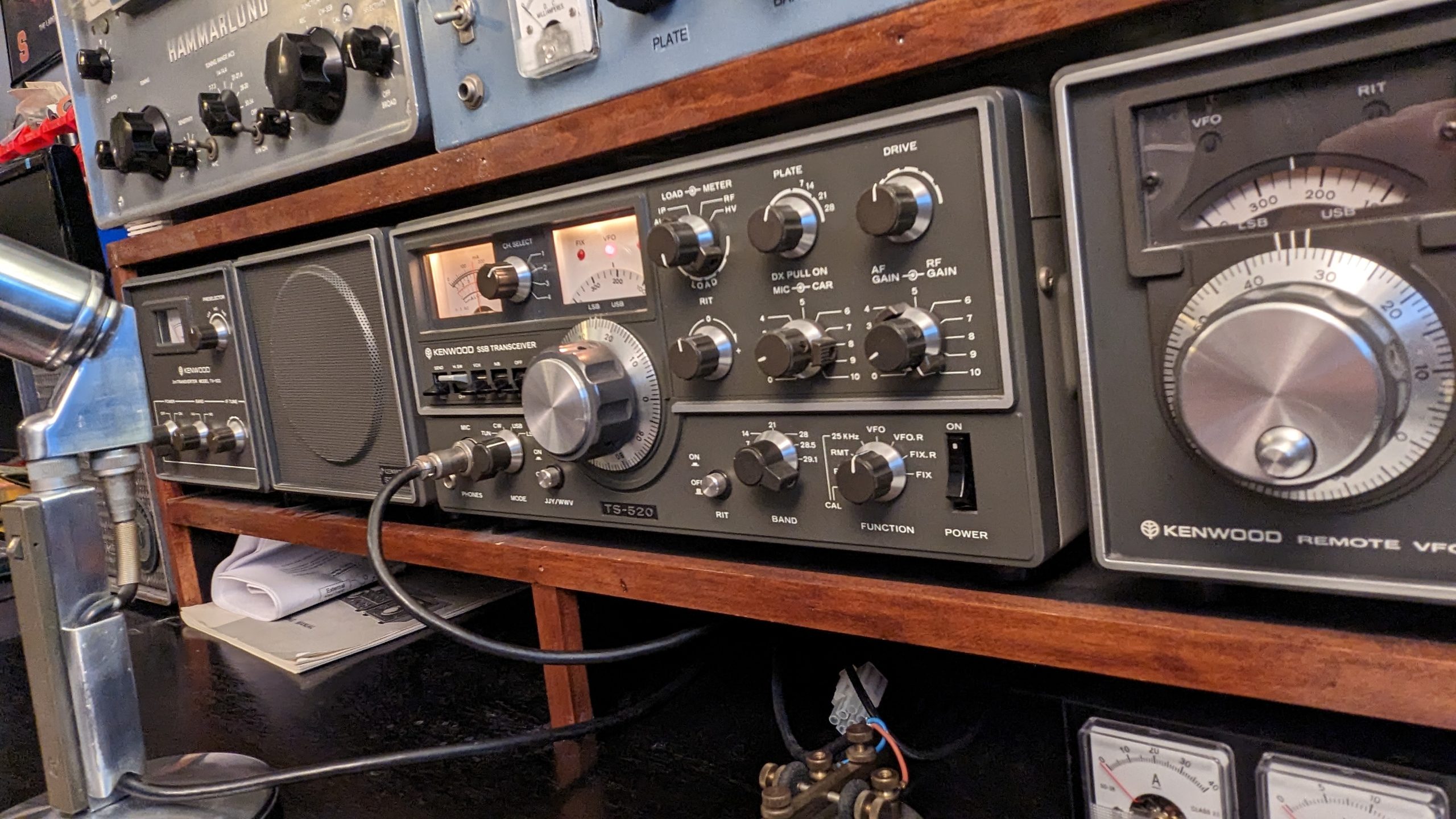 My Kenwood TS-520 – XRX Amateur Radio Club